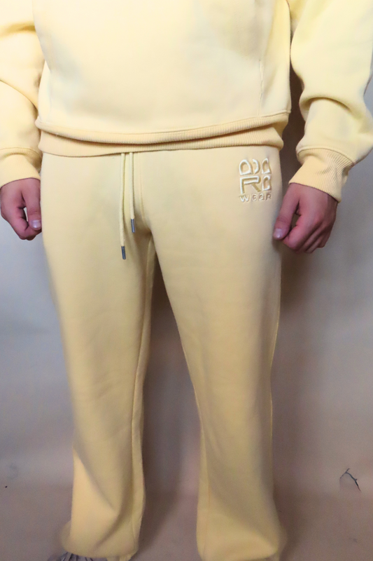 Buttery Yellow Adara relaxed Joggers